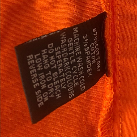 Ike&Me/Orange shoulder less/tamaño xl 97%cotton\3% spandex - Picture 5 of 5